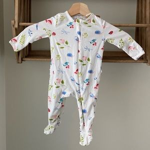 Angel Dear, 3-6m, ruffle bum, footie, fold-over cuffs. New with tags.